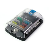 Shervey 6-Way Low-Current Fuse Block W/Neg