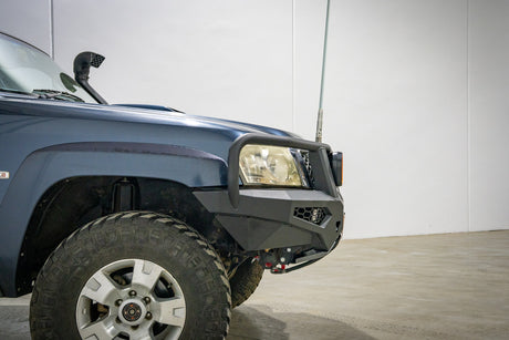 Cougar Bull bar suit Hi Mount winch, Nissan GU Patrol Y61, S4 2005-2016