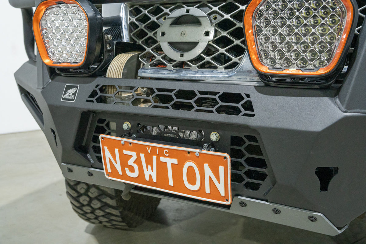 Cougar Bull bar suit Hi Mount winch, Nissan GU Patrol Y61, S4 2005-2016