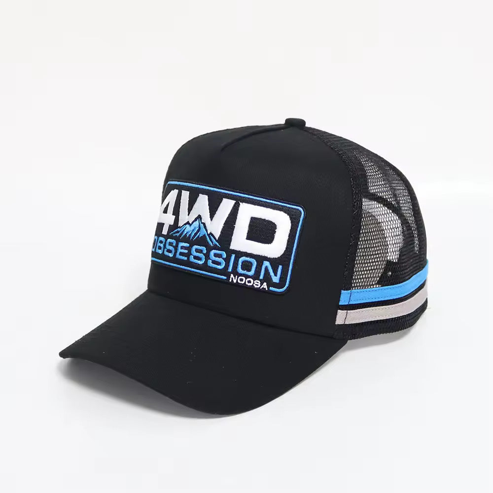 Trucker Hats with Embroidered Logo Merchandise – 4WD Obsession Noosa