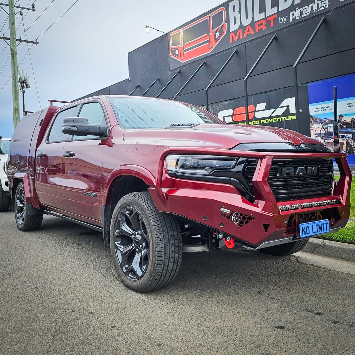 Toro Bull bar, Ram 1500 DT, 2021 to 2025 (MY24) - Non Hurricane motor