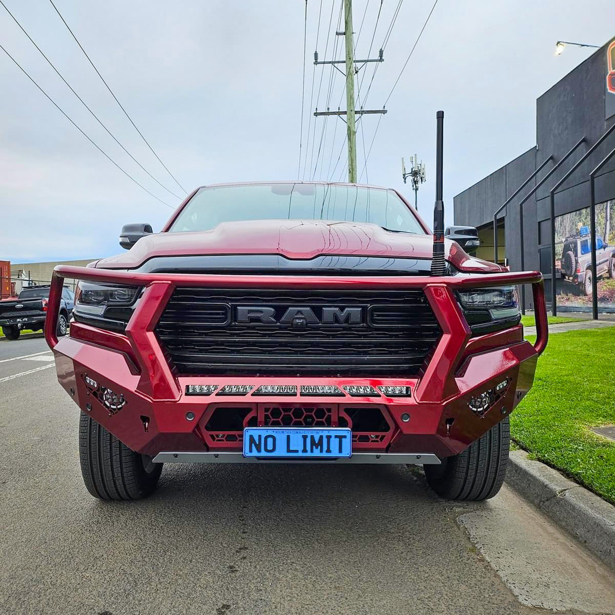 Toro Bull bar, Ram 1500 DT, 2021 to 2025 (MY24) - Non Hurricane motor