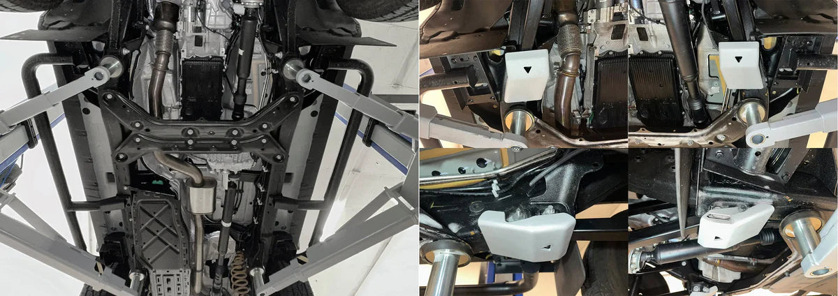 Ineos Grenadier 3.0; 3.0D; At; 4Wd (2023–Present) 4x4 Radius Arm Bash Plate – Aluminium + Fitting Kit