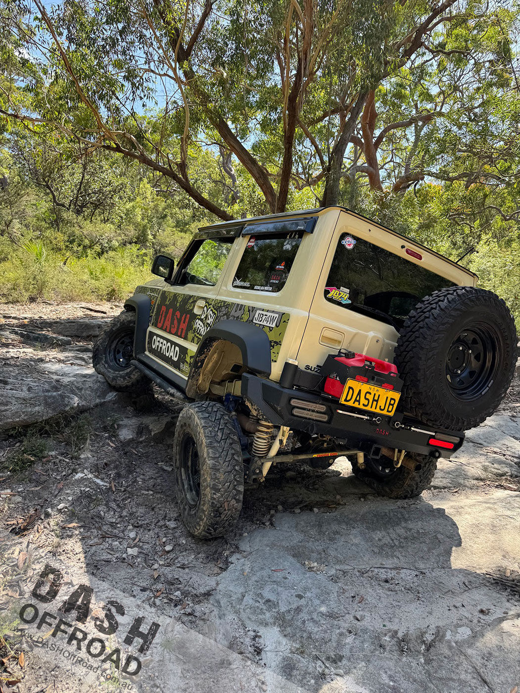 DASH Jimny Rear Bar with Tyre Carrier