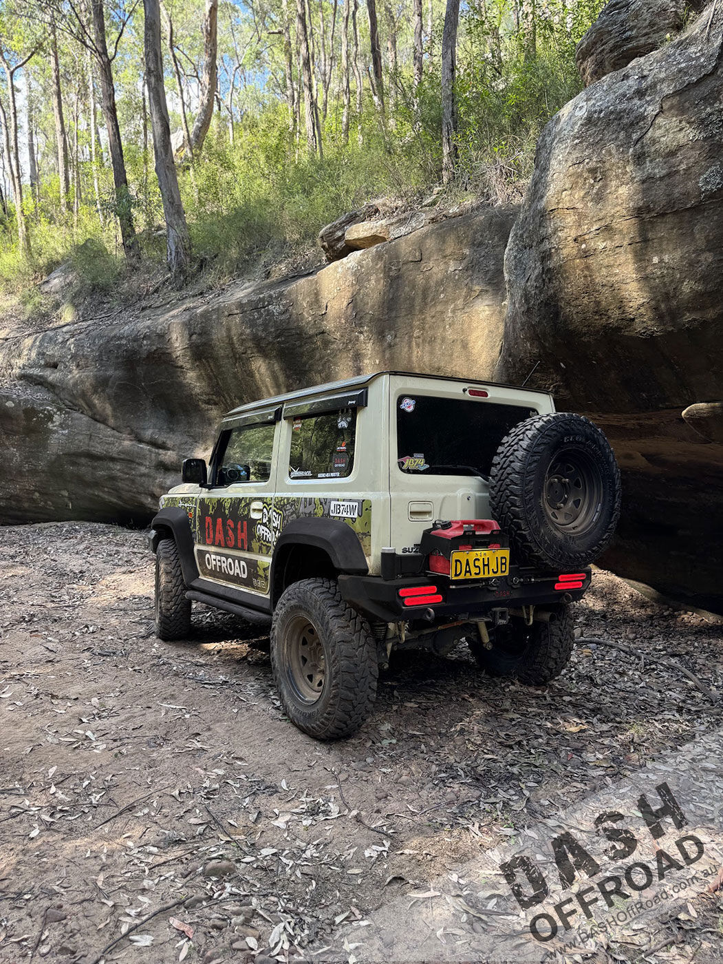 DASH Jimny Rear Bar with Tyre Carrier