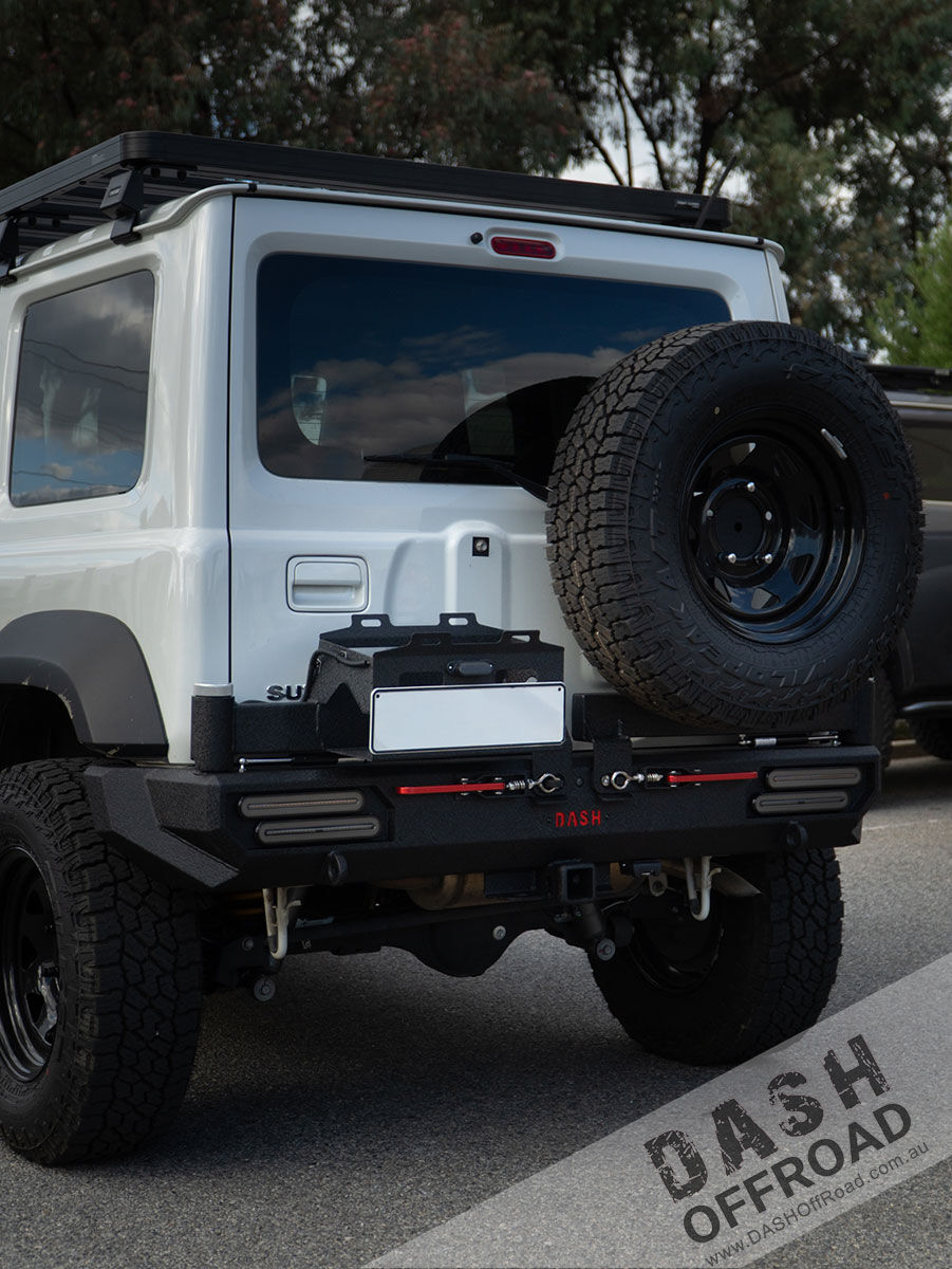DASH Jimny Rear Bar with Tyre Carrier