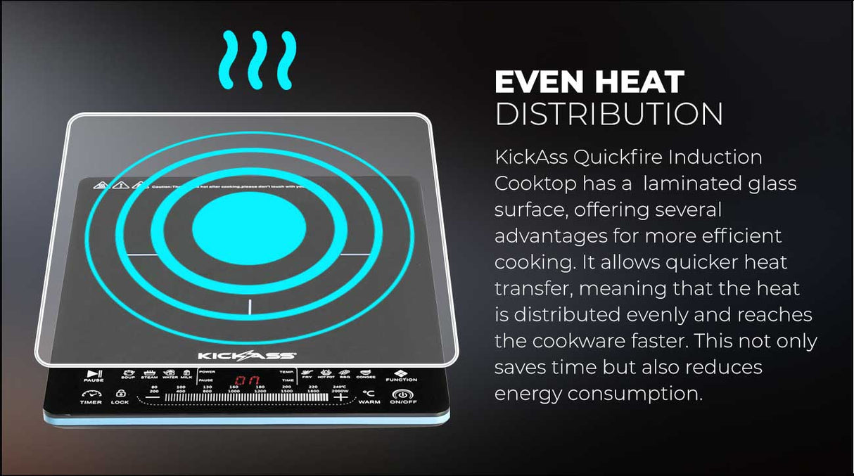 KickAss QuickFire Induction Cooktop