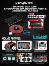 Battery Box With Integrated 20A DCDC Charger & Accessory Bundle