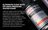 KickAss Portable Pump Pack 6L Per Minute