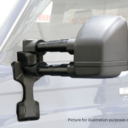 Clearview Towing Mirrors Toyota LandCruiser 70 Series Power-Fold/Manual-Fold Installation Pack