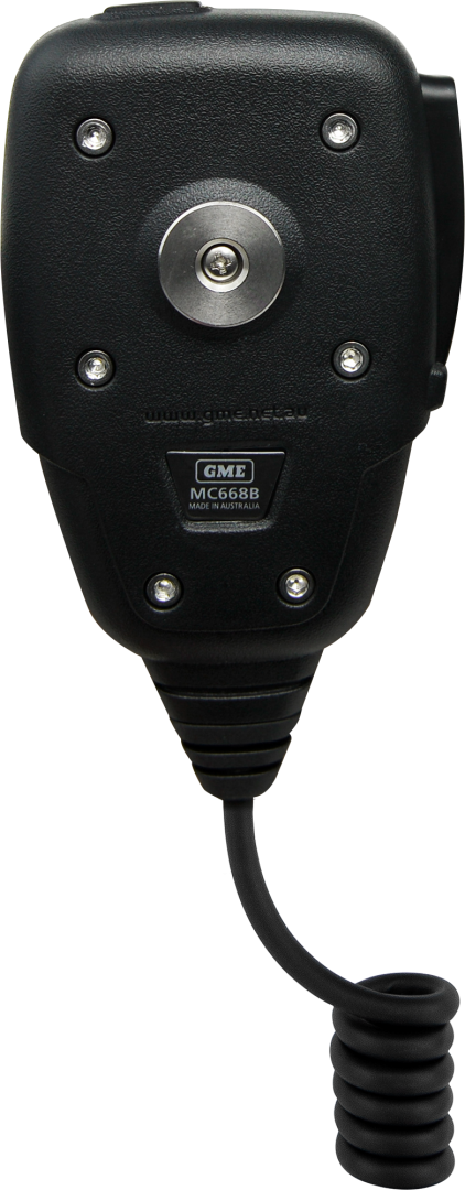 MC668B-IP Professional Grade IP67 OLED Speaker Microphone with GPS