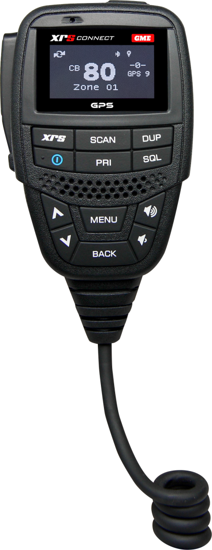 MC668B-M Professional Grade OLED Speaker Microphone with GPS