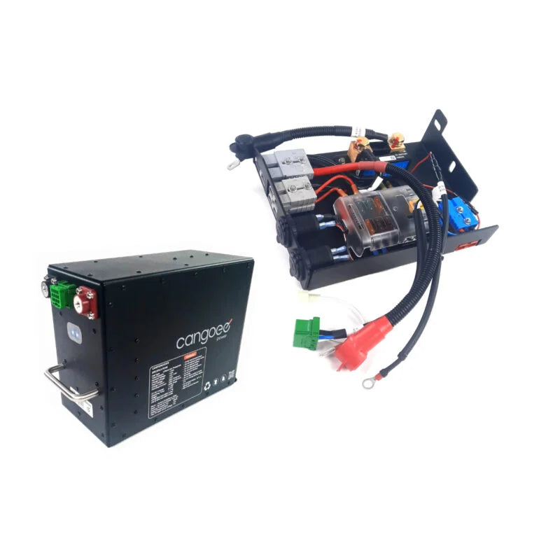 Ford PXIII Ranger Lithium Battery Kit – 110Ah Cangoee Power Node with Smart Shunt & Solar
