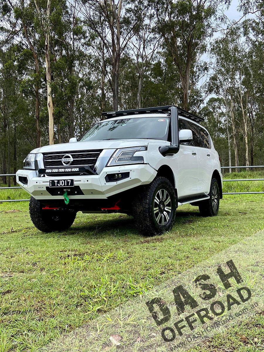 Y62 Patrol S5 Predator Evolution Front Bar – Ready to Paint