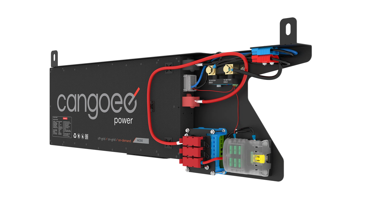 Nissan Y62 Patrol Lithium Battery Kit – 110Ah Cangoee Power Node with Smart Shunt & Solar