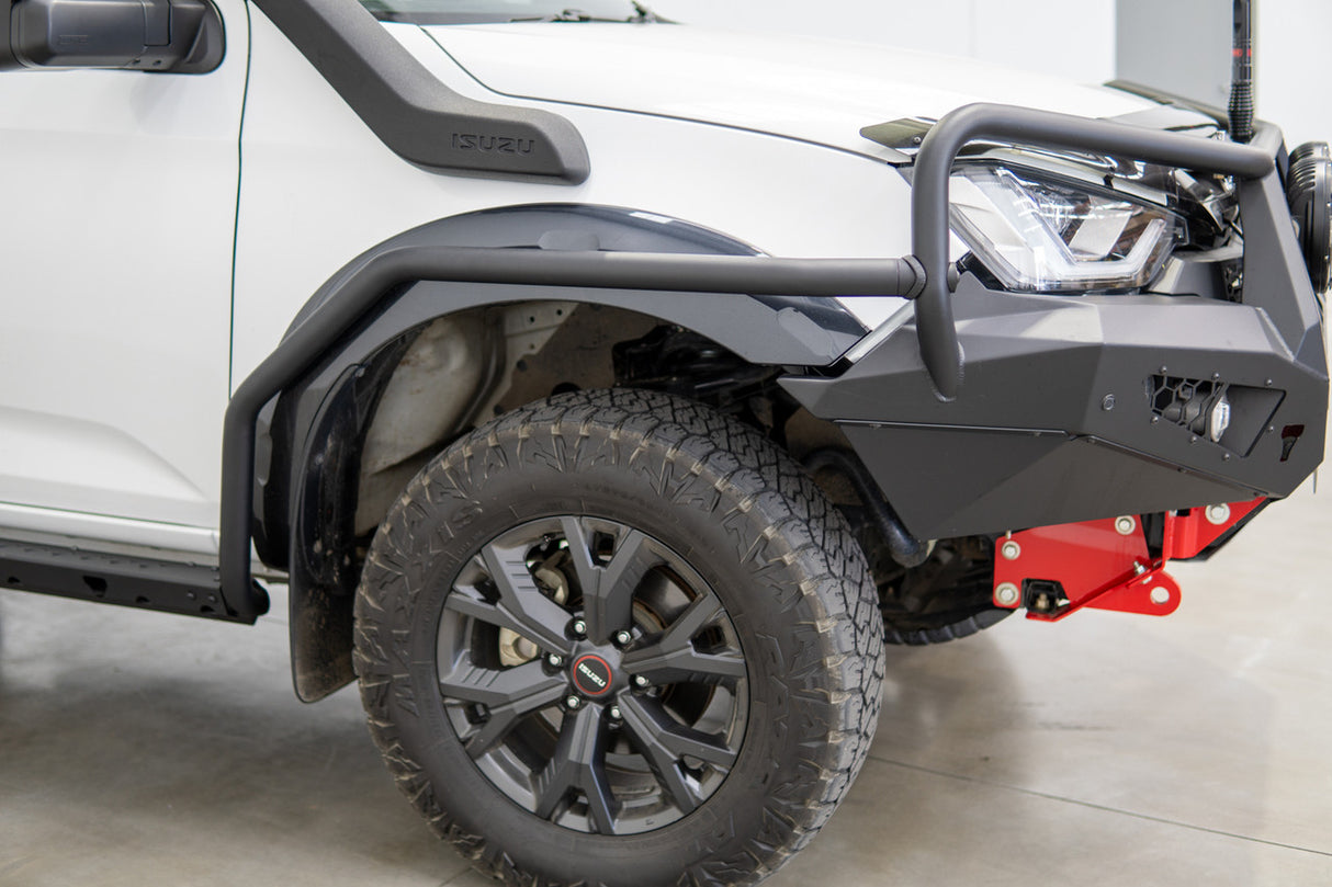 Rock Sliders with Brush Rails to suit Isuzu Dmax MY21 +