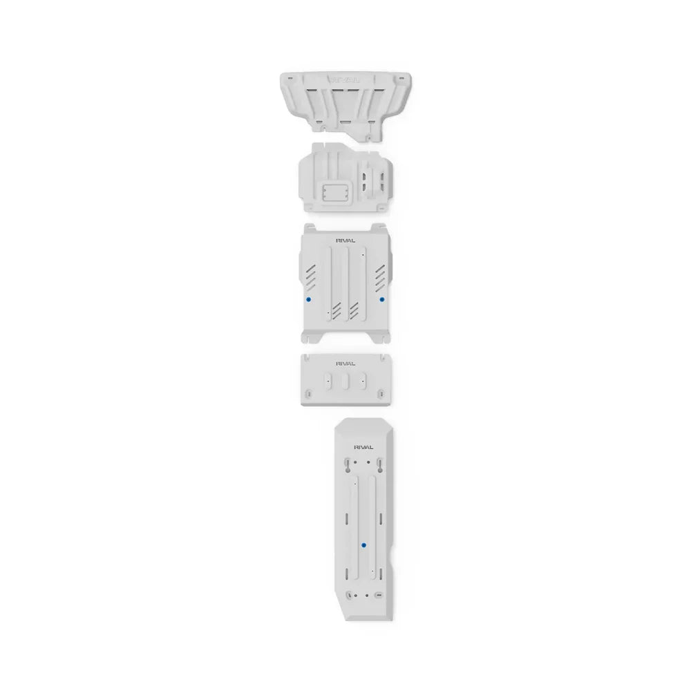 Set of 5 Aluminum Bash Plates Ford Ranger Next Gen 2022- / Amarok (202 ...