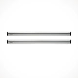 JetStream Bars L 178 cm Silver Pack of 2