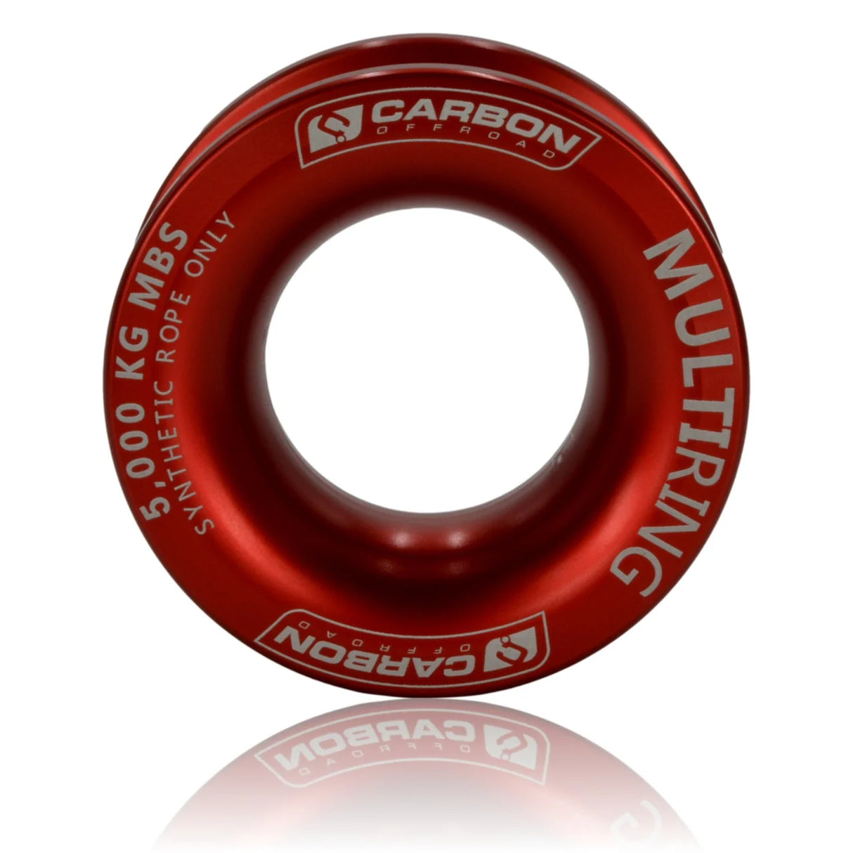 Carbon Offroad Monkey Fist Recovery Ring Soft Shackle Pulley 10000kg