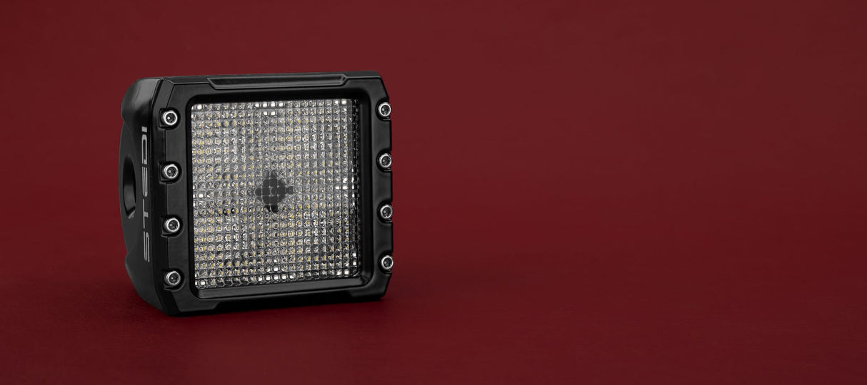 Black Edition C4 LED Cube Light (diffused)