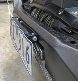 Bull bar Number plate flip