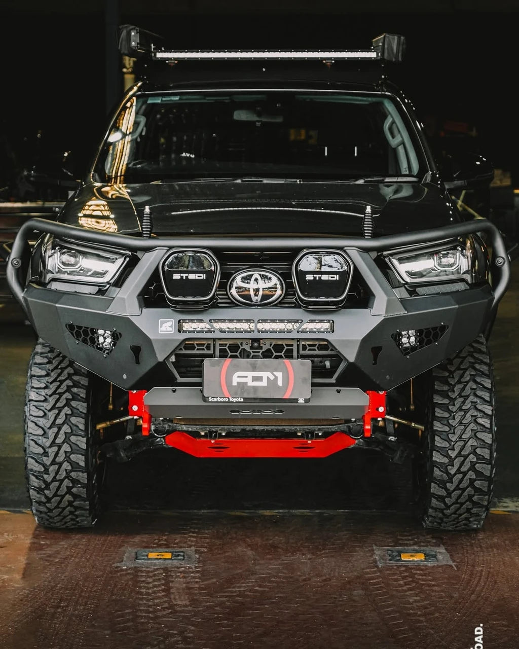 Toro Bull bar, Suitable for Toyota Hilux N80, 2020-current (MY21-MY24)
