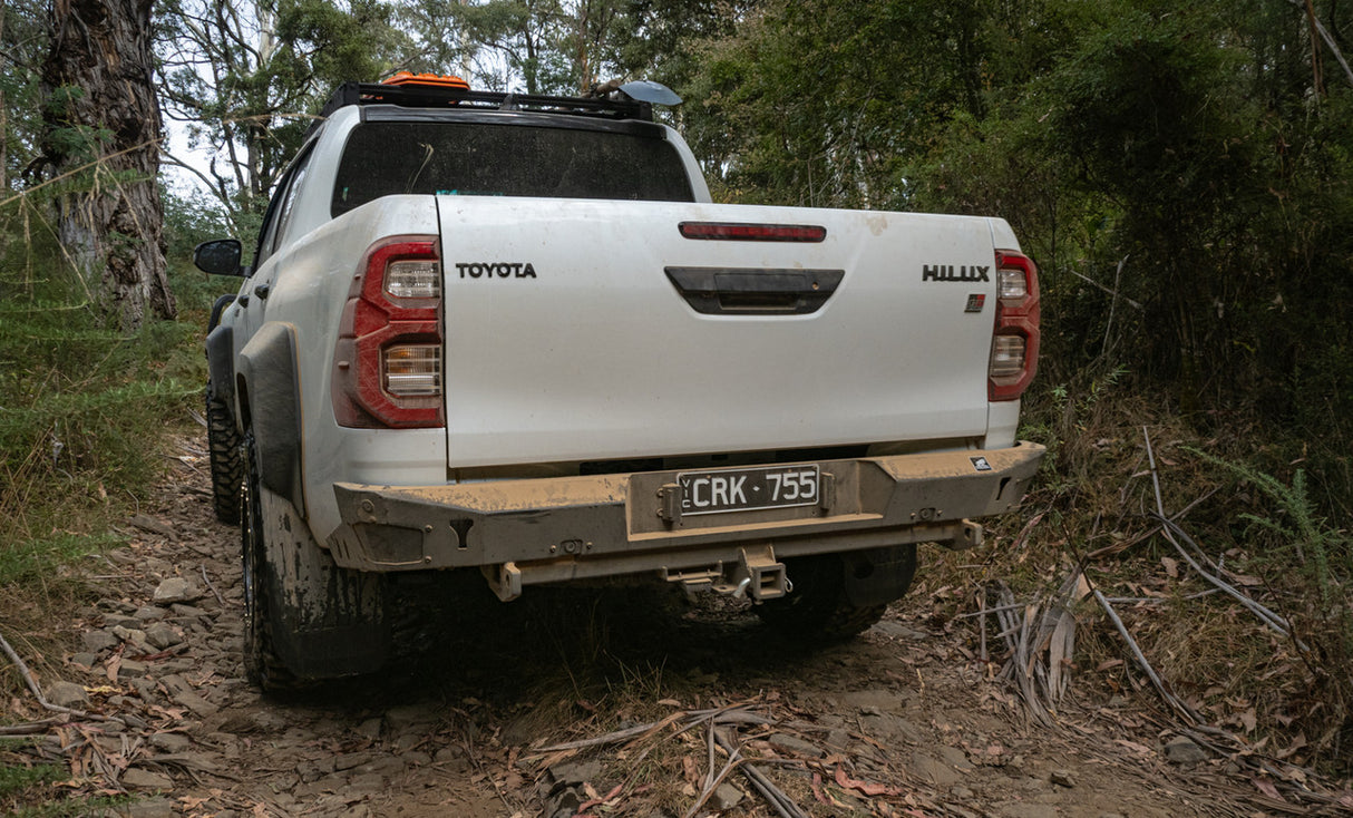 Rear Bumper and tow bar, to suit Toyota Hilux N80 2015-on