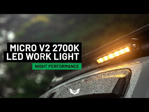 Micro V2 7.8 Inch 12 LED Flood Light (2700K)