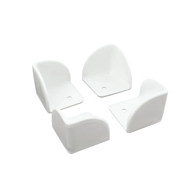 Infinity Corner Feet White (4 Pack)