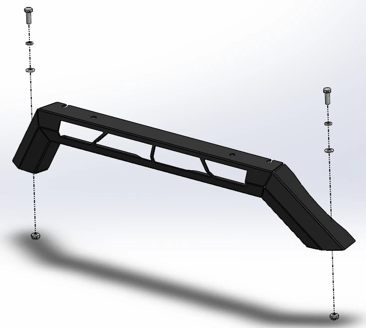 $Stealth Top hoop type B, to suit LED Light JK, JT and JL Wrangler